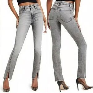 Good American Gray Good Skate Jeans Size 10